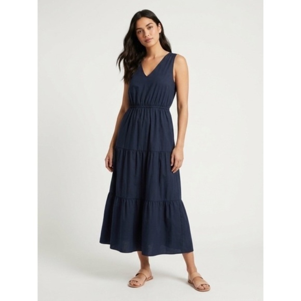 NWT Steve Madden Navy Maxi / Size Small / 100% Cotton‎